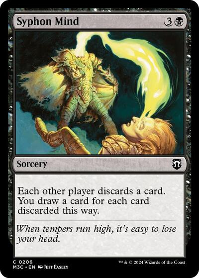Syphon Mind (Commander: Modern Horizons 3) Light Play