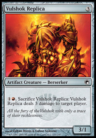 Vulshok Replica (Scars of Mirrodin) Light Play