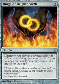 Rings of Brighthearth (Lorwyn) Light Play