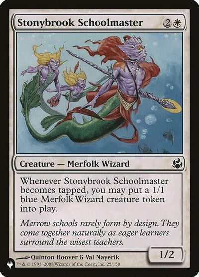 Stonybrook Schoolmaster (The List) Light Play