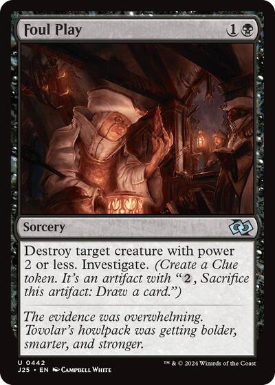 Foul Play (Foundations Jumpstart) Light Play