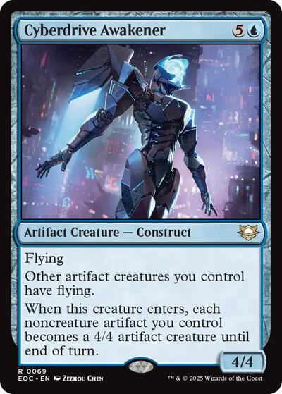Cyberdrive Awakener (Commander: Edge of Eternities) Light Play
