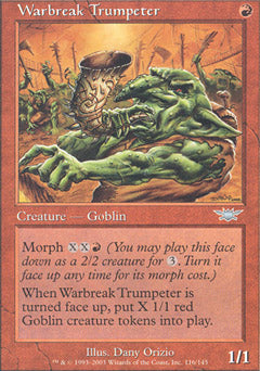 Warbreak Trumpeter (Legions) Heavy Play