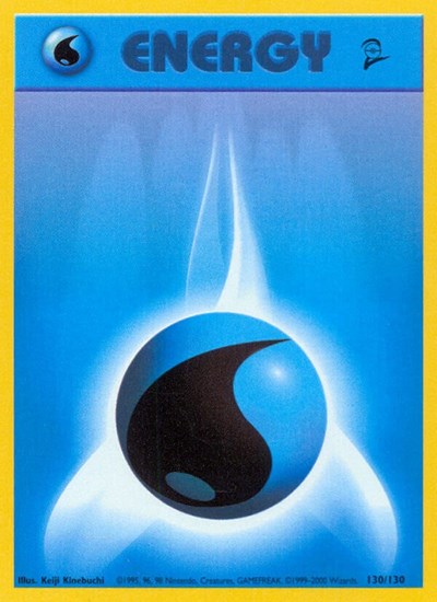 Water Energy (Base Set 2) Light Play