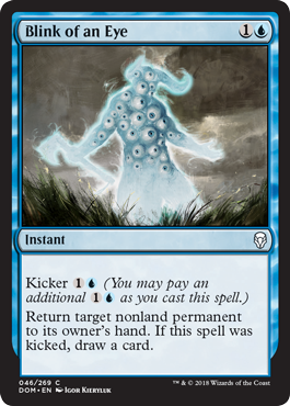 Blink of an Eye (Dominaria) Light Play