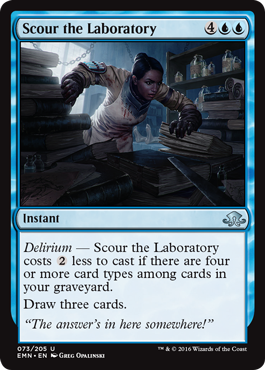 Scour the Laboratory (Eldritch Moon) Light Play