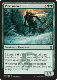 Pine Walker (Khans of Tarkir) Light Play