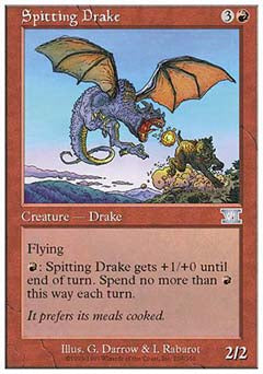 Spitting Drake (Classic 6th Edition) Damaged / Poor