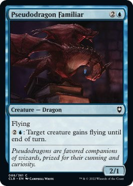 Pseudodragon Familiar (Commander Legends: Battle for Baldur's Gate) Light Play