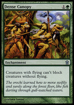 Dense Canopy (Saviors of Kamigawa) Light Play