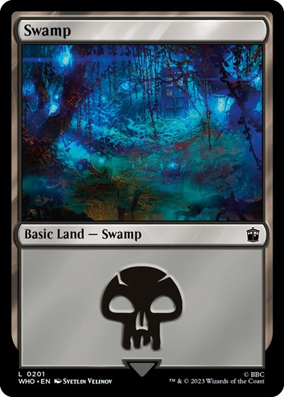 Swamp (0201) (Universes Beyond: Doctor Who) Light Play