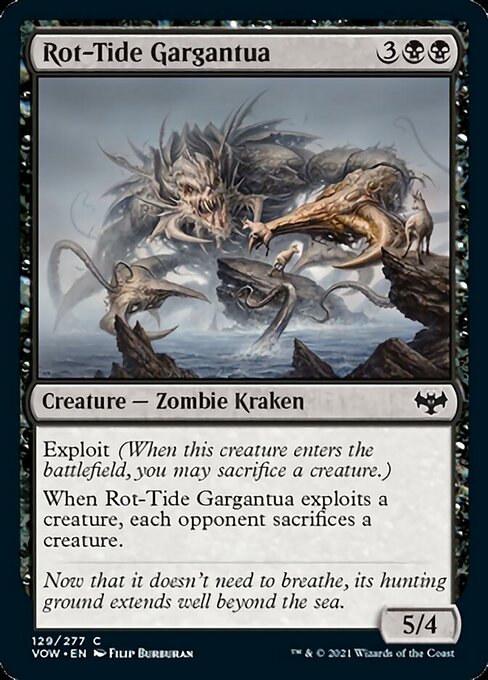 Rot-Tide Gargantua (Innistrad: Crimson Vow) Light Play