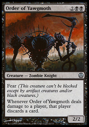 Order of Yawgmoth (Duel Decks: Phyrexia vs The Coalition) Light Play