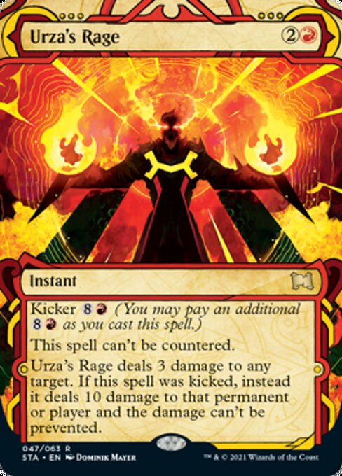 Urza's Rage (Strixhaven Mystical Archive) Light Play