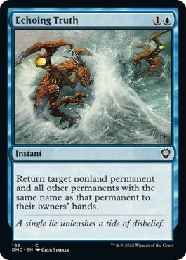 Echoing Truth (Commander: Dominaria United) Light Play