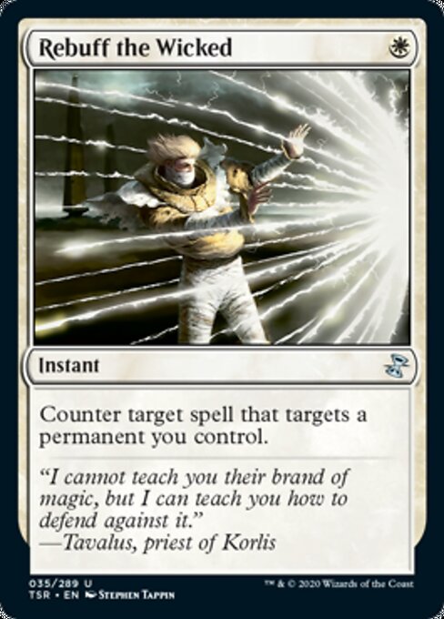 Rebuff the Wicked (Time Spiral Remastered) Light Play