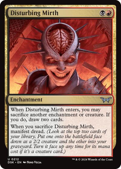 Distrubring Mirth (Duskmourn: House of Horror) Medium Play
