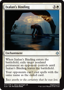 Ixalan's Binding (Ixalan) Light Play