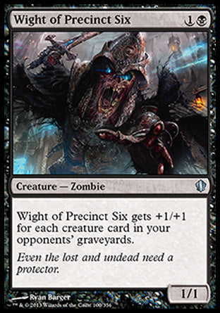 Wight of Precinct Six (Commander 2013 Edition) Light Play