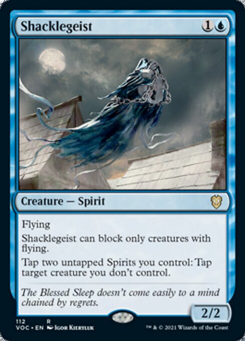 Shacklegeist (Commander 2021 Crimson Vow) Light Play
