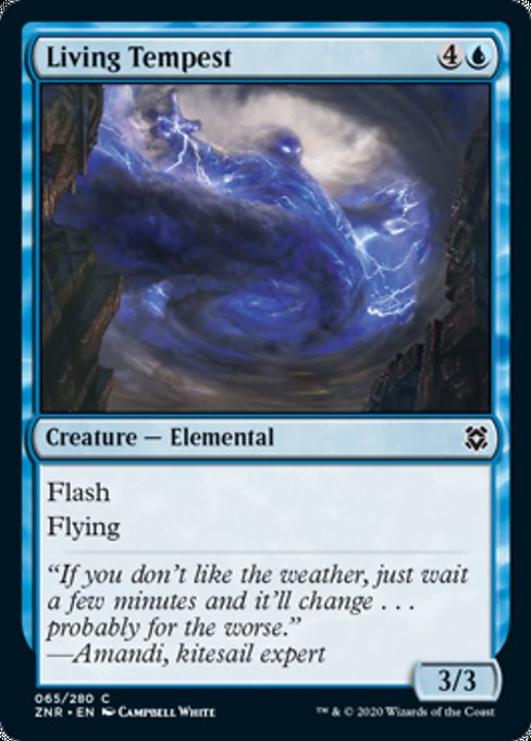 Living Tempest (Zendikar Rising) Light Play