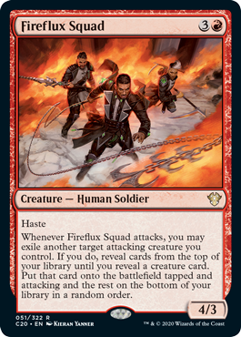 Fireflux Squad (Commander 2020 Ikoria) Light Play