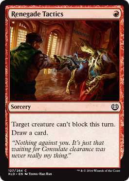 Renegade Tactics (Kaladesh) Light Play