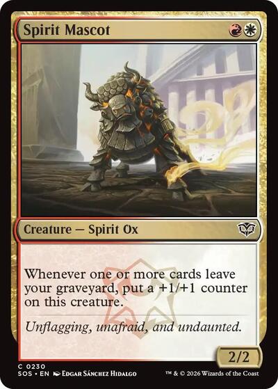 Spirit Mascot (Secrets of Strixhaven) Light Play