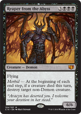 Reaper from the Abyss (Commander 2014 Edition) Light Play