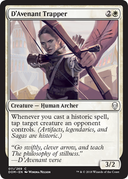 D'Avenant Trapper (Dominaria) Light Play Foil