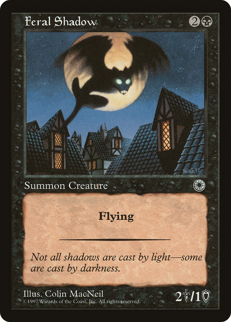 Feral Shadow (Portal) Light Play