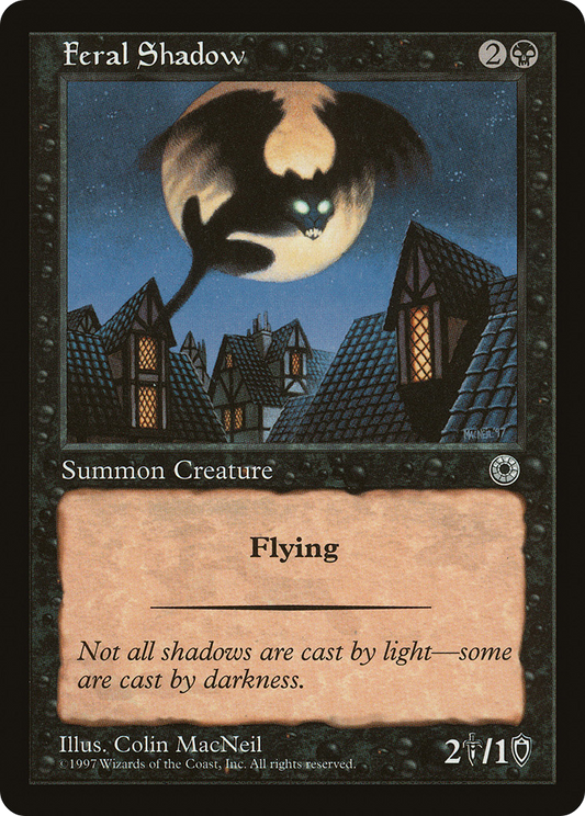 Feral Shadow (Portal) Light Play