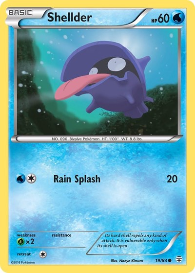 Shellder (Generations) Medium Play