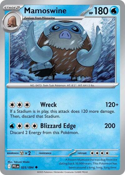 Mamoswine (ME02: Phantasmal Flames) Light Play