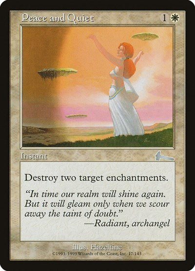 Peace and Quiet (Urza's Legacy) Light Play
