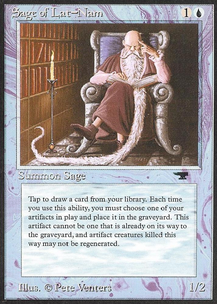 Sage of Lat-Nam (Antiquities) Light Play