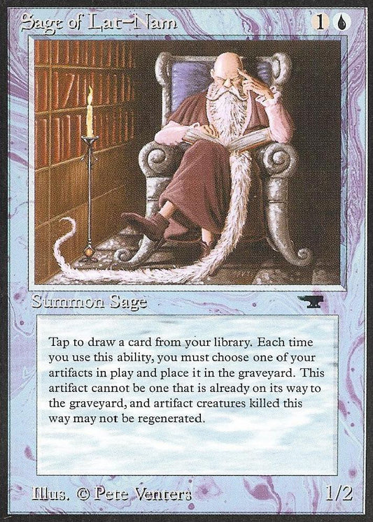 Sage of Lat-Nam (Antiquities) Light Play