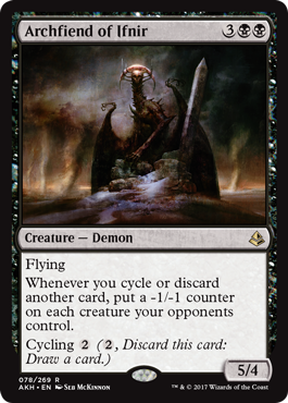 Archfiend of Ifnir (Amonkhet) Medium Play