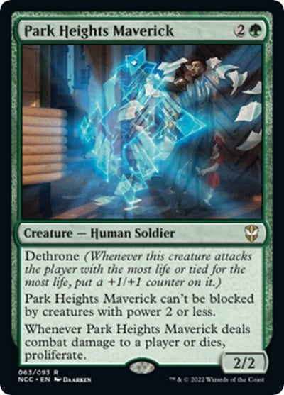Park Heights Maverick (Commander: Streets of New Capenna) Damaged / Poor