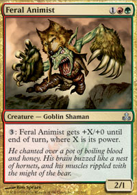 Feral Animist (Guildpact) Light Play