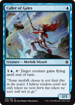 Caller of Gales (Conspiracy: Take the Crown) Light Play