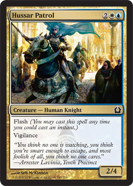 Hussar Patrol (Return to Ravnica) Light Play Foil