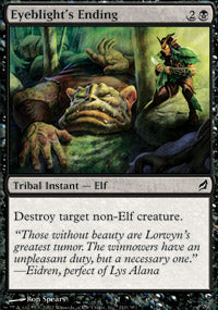 Eyeblight's Ending (Lorwyn) Light Play