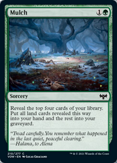 Mulch (Innistrad: Crimson Vow) Light Play Foil