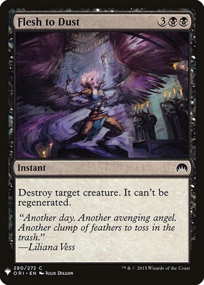 Flesh to Dust (Mystery Booster) Light Play