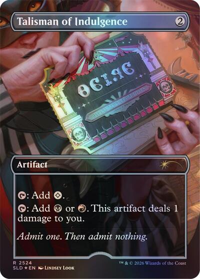Talisman of Indulgence (Secret Lair) Near Mint Foil