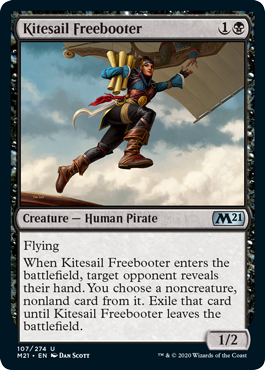 Kitesail Freebooter (Magic 2021 Core Set) Light Play