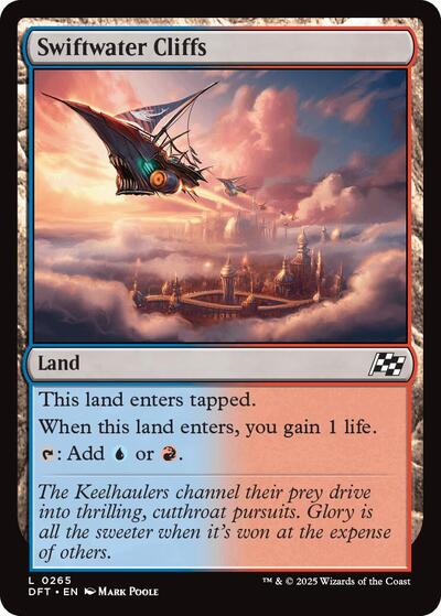 Swiftwater Cliffs (Aetherdrift) Light Play Foil
