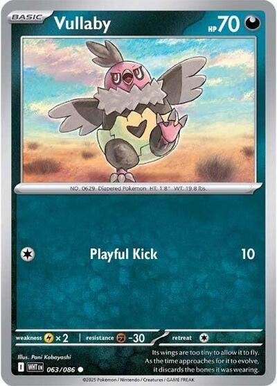 Vullaby (SV: White Flare) Light Play