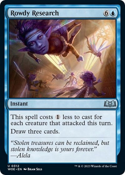 Rowdy Research (Wilds of Eldraine) Light Play